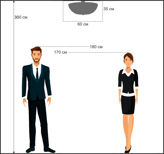 Потолочная люстра Arti Lampadari Pera E 1.3.60.100 MA