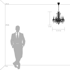 Подвесная люстра Osgona 790061
