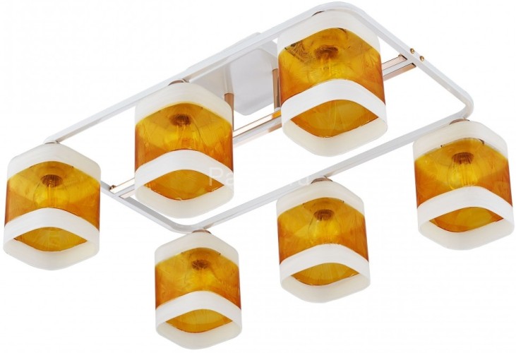 Потолочная люстра Arte Milano 322008/6 WH+FG