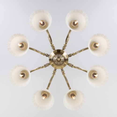 Потолочная люстра Eurosvet 60107/8 античная бронза