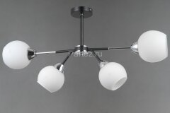 Потолочная люстра ILLUMICO IL0715-4CSQ-24 BK CR LIBRA