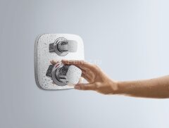 15708000 Ecostat E Термостат с запорным/переключающим вентилем, СМ