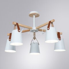 Потолочная люстра Arte Lamp A7032PL-5WH
