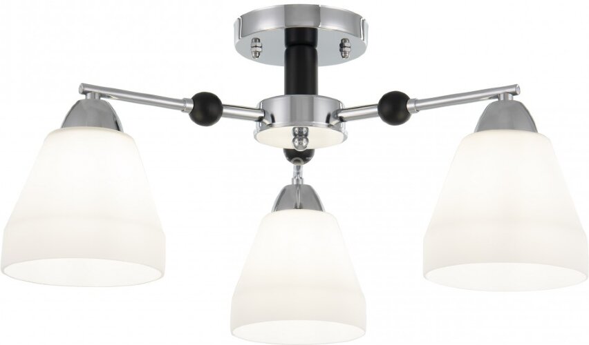 Потолочная люстра Arte Milano 325119/3 CR+BK