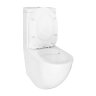 Унитаз-компакт Azario Renda 615х365х840 напольный, безободковый, в комплекте с арматурой, сиденье ми