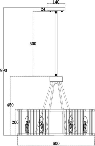 Потолочная люстра Maytoni MOD087PL-06G