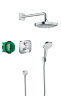 Душевой набор Hansgrohe 27294000 Croma Select E / Ecostat E