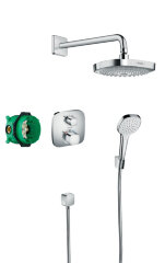 Душевой набор Hansgrohe 27294000 Croma Select E / Ecostat E