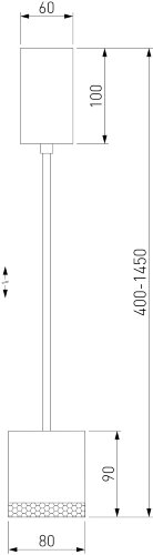 Подвесной светильник Elektrostandard 50243 LED