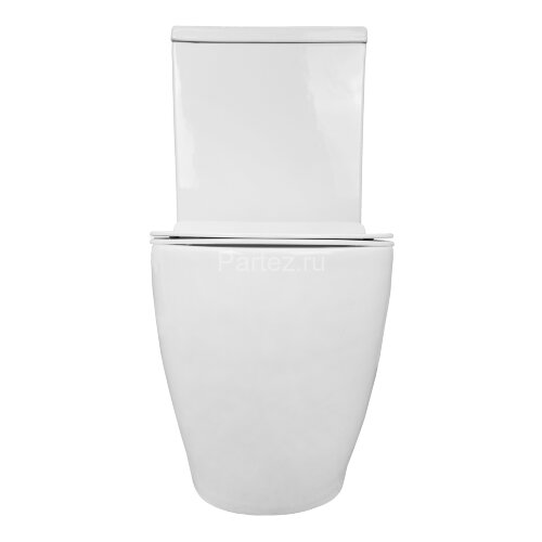 Унитаз-компакт Azario CORSA 630x380x830 напольный, безободковый с бачком и сиденьем микролифт (AZ-20