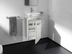 THE GAP Модуль д/раковины 450 мм, белый глянец