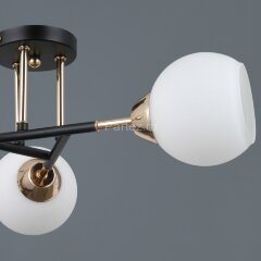 Потолочная люстра ILLUMICO IL0689-3CSQ-24 BK FGD LIBRA