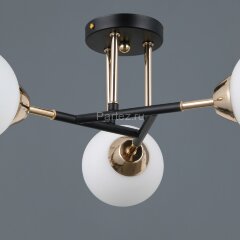 Потолочная люстра ILLUMICO IL0689-3CSQ-24 BK FGD LIBRA