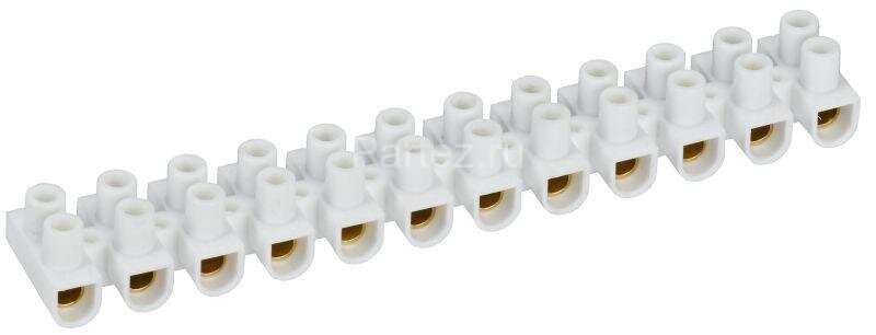 Колодка клеммная ЗВИ-60 н/г 6-16кв.мм 12 пар IEK UZV2-060-16