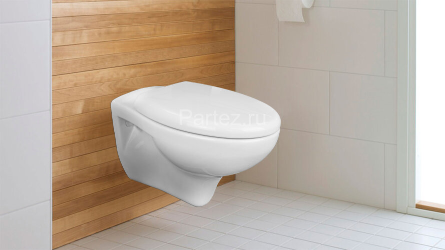 Унитаз подвесной Azario STELLA 370х400х550 ободковый, с быстросъемным сидением микролифт, белый (AZ-