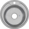 Мойка 490 N 0,6/170 врезная  круглая с сифоном (017N*16)