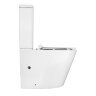 Унитаз-компакт Azario Vetro 605х380х825 напольный, безободковый, с бачком и сиденьем микролифт (AZ-2