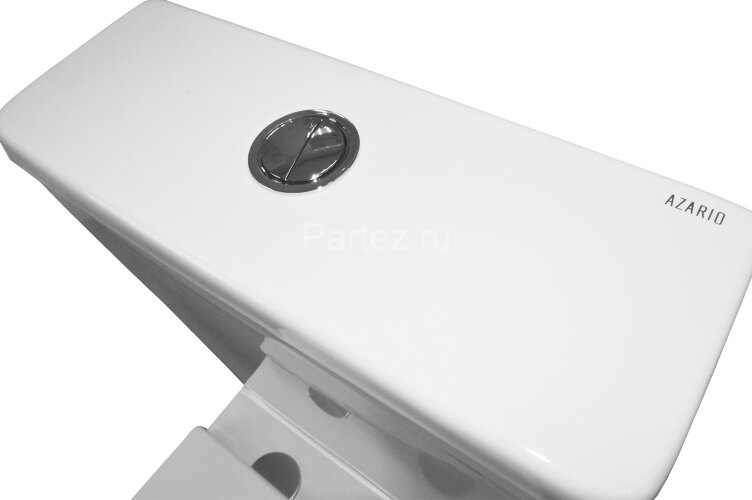 Унитаз-компакт Azario Vetro 605х380х825 напольный, безободковый, с бачком и сиденьем микролифт (AZ-2