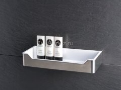 Полка прямоугольная Fixsen Hotel одноэтажная, хром (FX-31003C)