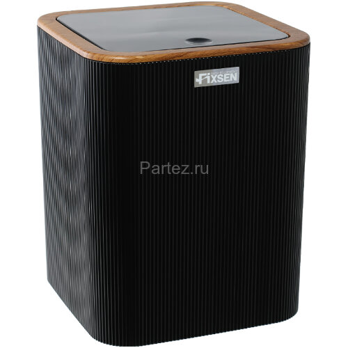 Ведро Fixsen Black Wood, Черный (FX-401-6)