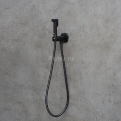 Смеситель Lemark Solo LM7172BL с гигиеническим душем, встраиваемый