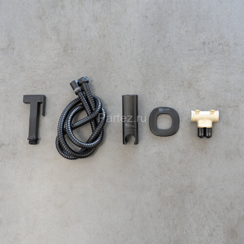 Смеситель Lemark Solo LM7172BL с гигиеническим душем, встраиваемый