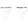 Потолочная люстра Arte Lamp A7585PL-5WH