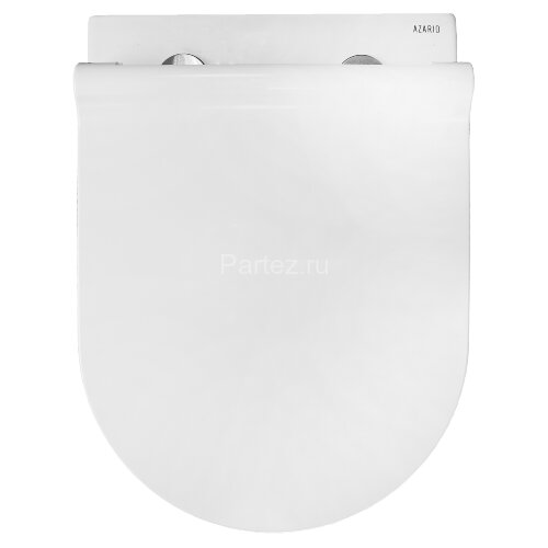 Унитаз подвесной Azario Geno 490х360х360 безободковый, с ультратонким сиденьем микроклифт (AZ2196D)