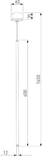 Подвесной светильник Elektrostandard 50262 LED