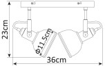 Бра Arte Lamp A5213AP-2BR