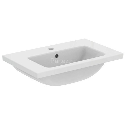 Раковина подвесная Ideal Standard i.life S Vanity 61x39 с отверстием под смеситель, белый (T459001)