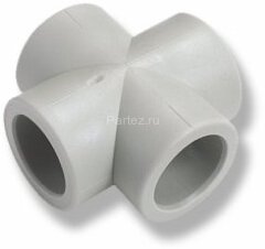 Крестовина PPR D25 Ekoplastik