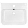 Раковина накладная Azario 485х410х125 прямоугольная, белый глянец (AZ-2258)