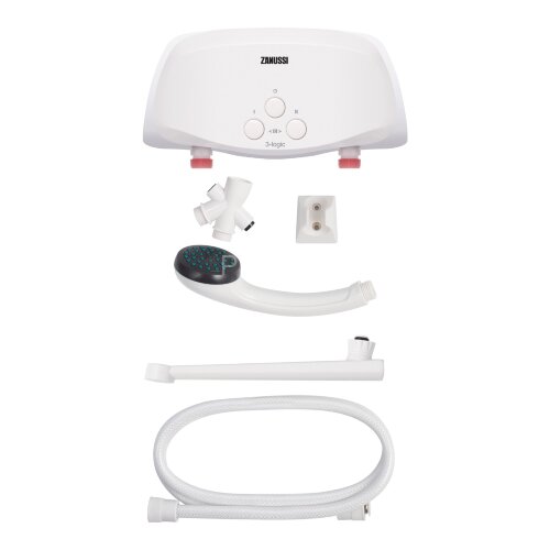 Водонагреватель электрический Zanussi 3-logic TS (6.5 kW) - душ+кран