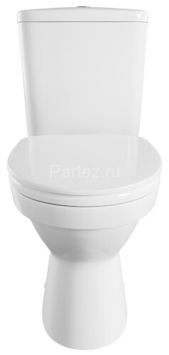 Унитаз-компакт напольный Vitra Norm Fit 355х650х780, сиденье дюроплатс с микролифтом, белый (9844B09