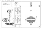 Потолочная люстра ST Luce SL1634.103.09