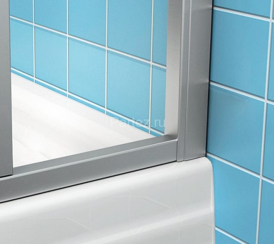 Душевой уголок Ravak Supernova SKCP4-90, профиль белый, цвет стекла "Водная зябь"