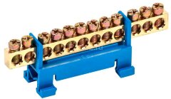 Шина нулевая на DIN-изол. &quot;Стойка&quot; ШНИ 6х9-12-С-С IEK YNN10-69-12P-K07