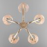 Подвесная люстра Eurosvet 60103/5 перламутровое золото