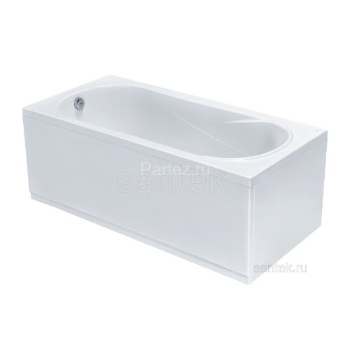 Ванна акриловая Santek КАСАБЛАНКА M 150х70, прямоугольная, белая