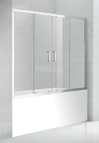 Шторка на ванну Gemy Victoria S30193B