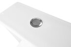 Унитаз-компакт AZARIO FRETTA ROUND 650x340x790 напольный, безободковый, в комплекте с бачком и сиден