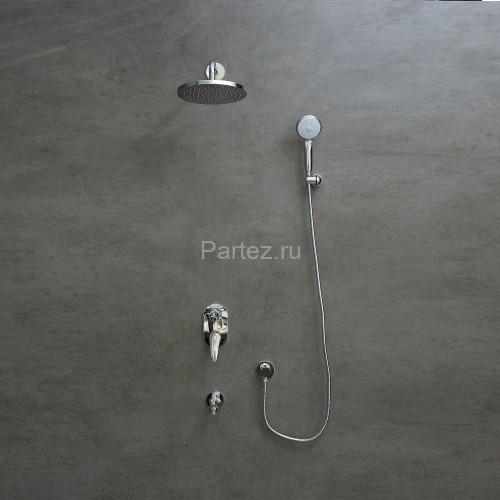 Смеситель Lemark Linara LM0422C для ванны и душа, встраиваемый