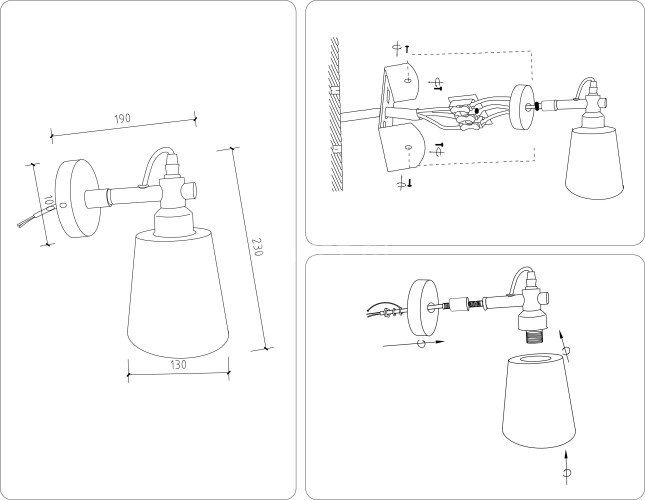 Бра Ambrella TR82213
