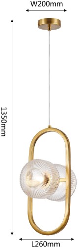 Подвесной светильник Favourite 4051-2P