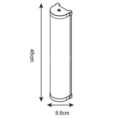 Настенный светильник Arte Lamp A5210AP-3CC