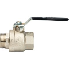 Кран шаровой полнопроходной ВР/НР рычаг 1. 1/2&quot; Stout