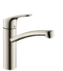 Hansgrohe 31806800 Focus Смеситель для кухни 160, однорычажный, с накидной гайкой, 3/8
