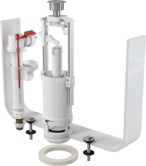 Выпускной комплект со стоп кнопкой Alca Plast (SA2000SK 1/2&quot; CHROM)