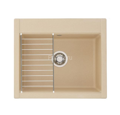 Кухонная мойка AQUATON Делия 60, цвет латте (1A715232LD260)